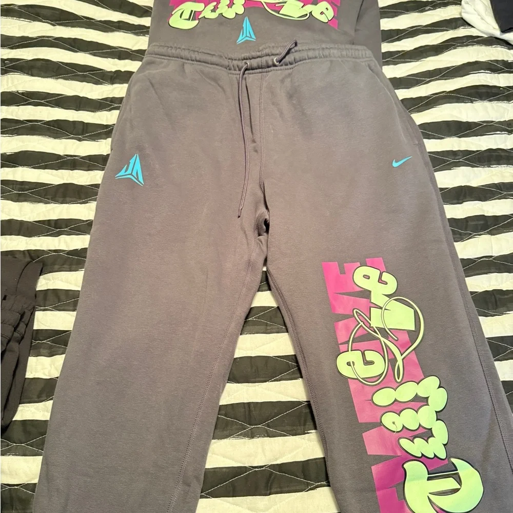 Nike Ja Morant fleece sweatsuit size XL brand new with tags basketball - Picture 2 of 9